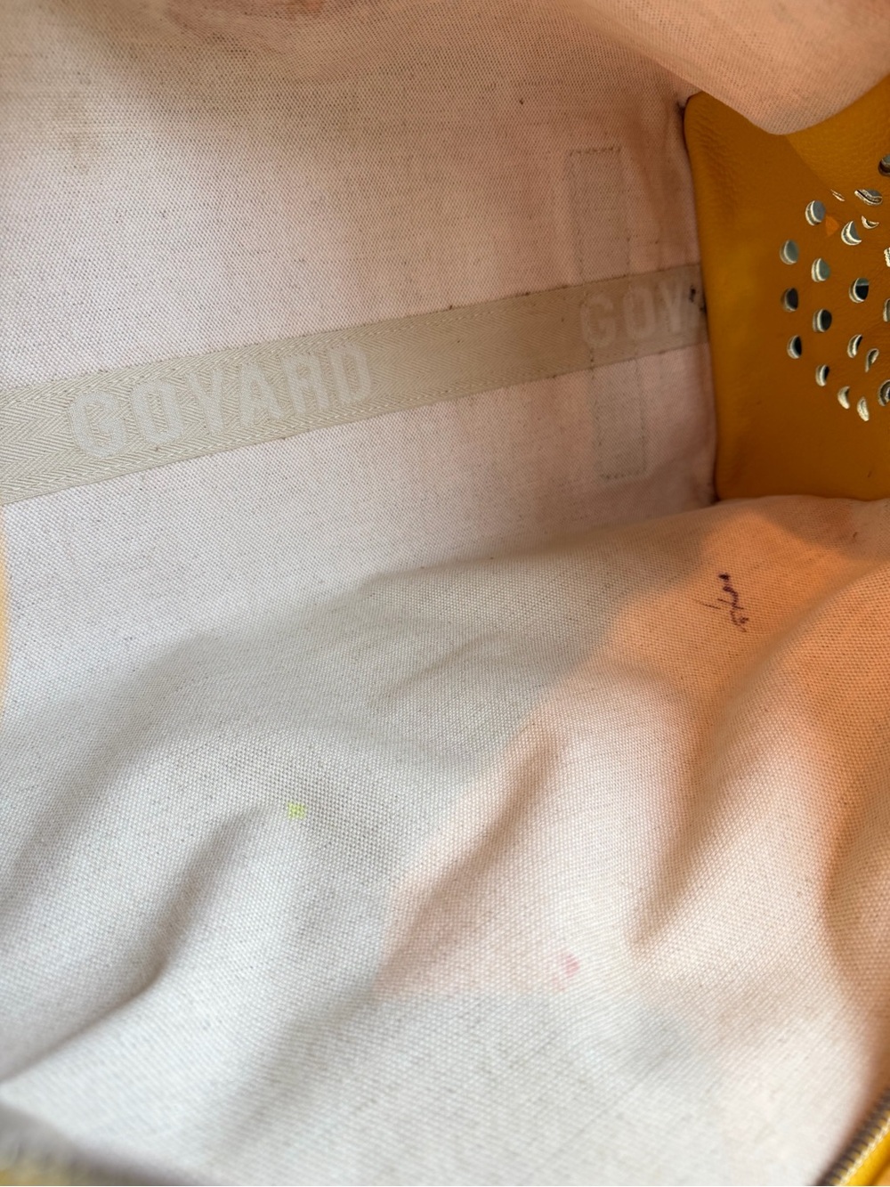 Goyard ‘Hardy PM Tote with pochette’ - Picture 14 of 16